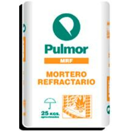 MORTERO REFRACTARIO MRF (saco 25kg) PULMOR